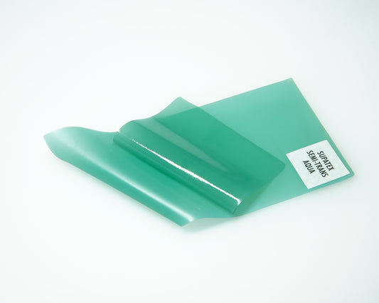 SUPATEX SEMI-TRANSPARENT AQUA - 0.33mm